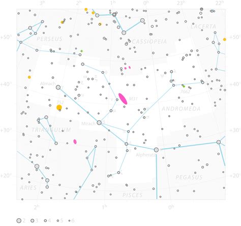 Andromeda, the Chained Maiden Constellation | TheSkyLive.com