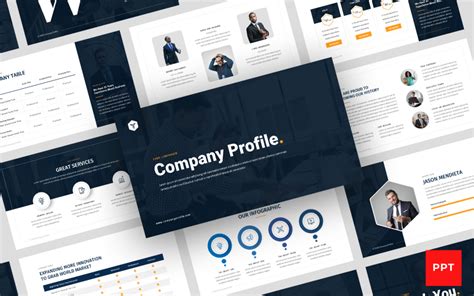 Company Profile Powerpoint Template Company Profile