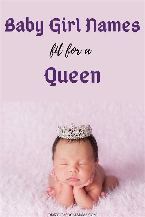 15 Elegant Royal Names for Baby Girls | Royal baby girl names, Baby girl names, Royal names