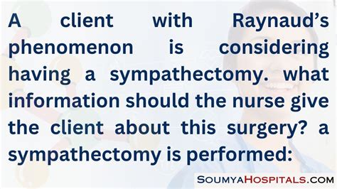 Vascular Disease NCLEX Questions with Rationale - soumyahospitals.com