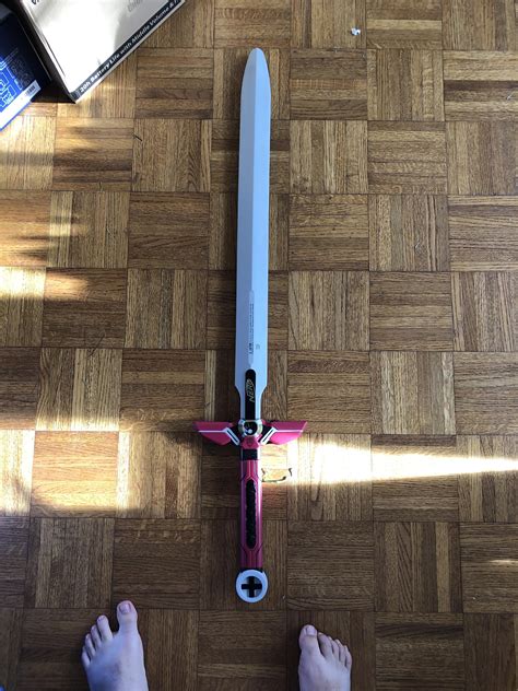 So this is the larp sword I got for Christmas. It is surprisingly durable though. : r/SWORDS