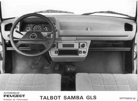 Talbot Samba GLS Interior | Mark Ashbridge | Flickr