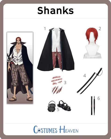 Last-Minute Shanks Costume Idea For Cosplay & Halloween 2024