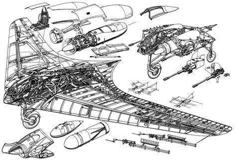 Exo Cruiser: Horten H IX (or Ho 229 or Gotha Go 229) Construction Details and Story