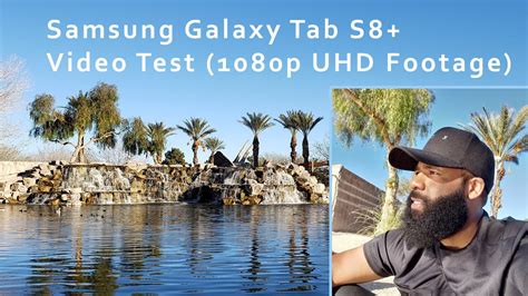 Samsung Galaxy Tab S8+ Video Camera Test Footage | Front & Rear Camera ...