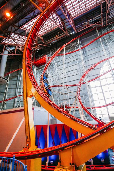 Riding The World's Tallest Indoor Roller Coaster In Edmonton, Canada - Hand Luggage Only ...