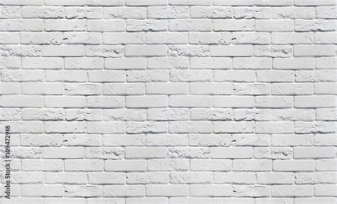 White brick wall texture. Seamless background Stock 写真 | Adobe Stock