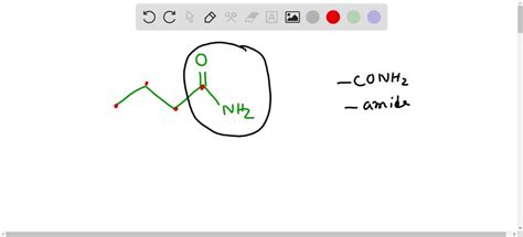 SOLVED: Question 9 1 pts The IUPAC name of this compound is butanamide ...