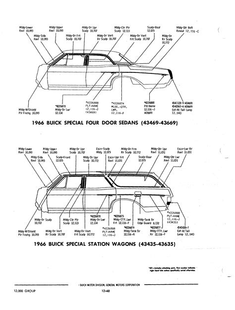 Buick 1940-1972 Parts illustrations / Buick Chassis And Body ...