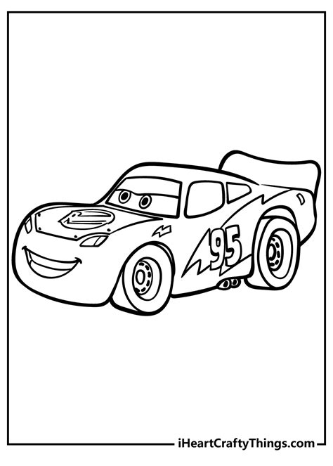 Lightning Mcqueen Coloring Pages