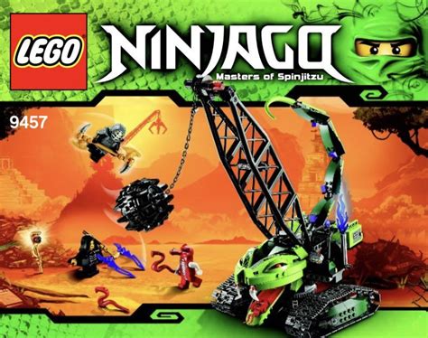 Lego Ninjago Fangpyre Wrecking Ball | Serpentine Edition |, Hobbies ...