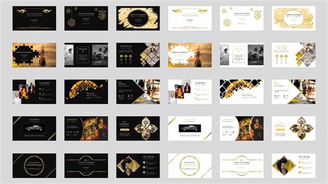 The Elegant PowerPoint Template #72012