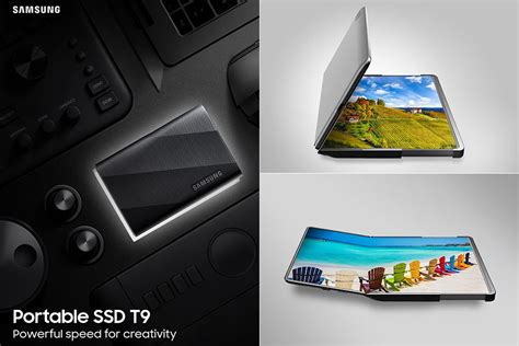 Samsung T9 Portable SSD is Company's First to Boast USB 3.2 Gen 2x2 Interface with 2,000MB/s ...