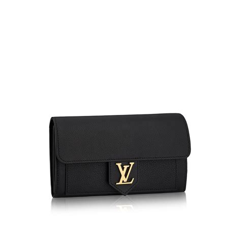 Louis Vuitton Lockme Wallet in Black (Noir) | Lyst