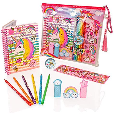 Unicorn Stationery Set - For Girls - School Supplies for Kids – All ...