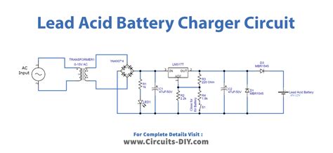 Lead Acid Battery Charger Circuit