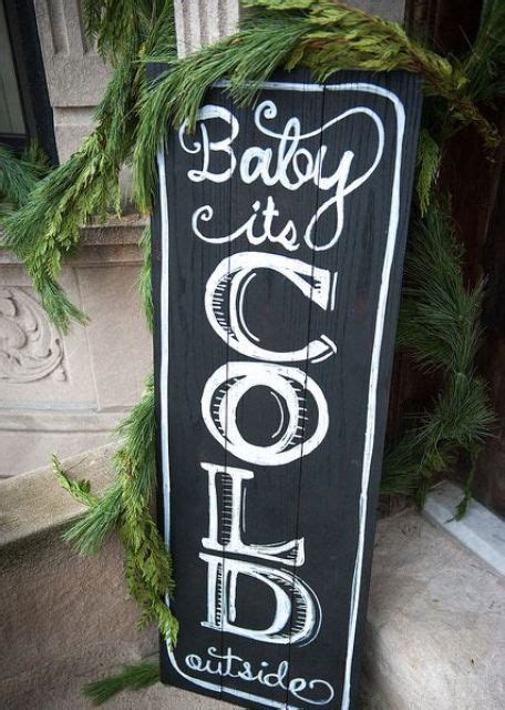 90 Cute Christmas Signs For Indoors And Outdoors - DigsDigs