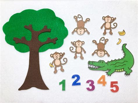 Clipart alligator five little monkeys, Clipart alligator five little monkeys Transparent FREE ...