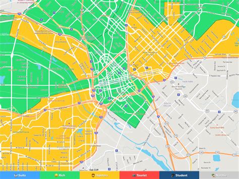 Dallas Neighborhood Map