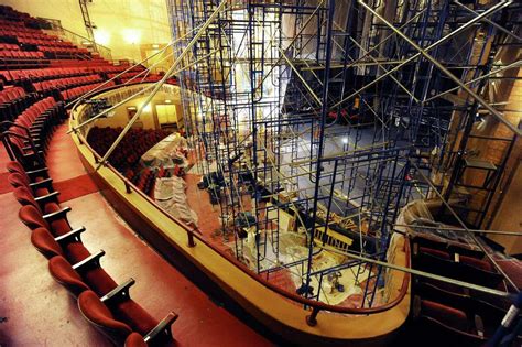 Stamford’s 90-year-old Palace Theatre gets plaster treatment