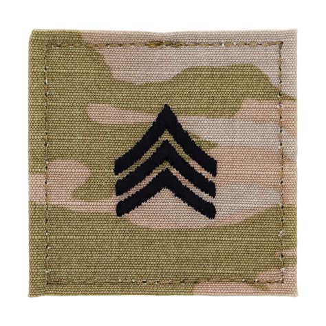 Army Rank Sergeant (sgt) Velcro (ocp), 2 Qty Per Pkg | Ocp Rank ...