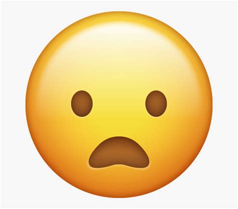 Frowning Emoji Png - Transparent Frown Emoji, Png Download , Transparent Png Image - PNGitem