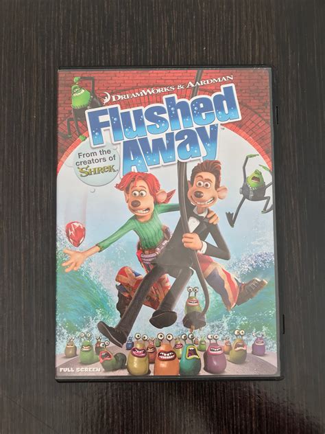 Flushed Away Full Screen Edition DVD - Etsy Canada