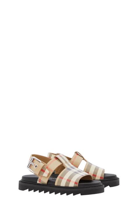 Kids' Burberry Walker Sandals | Nordstrom