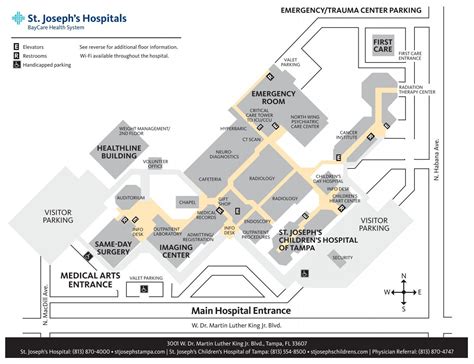 Campus Map - St.Joseph's Hospital