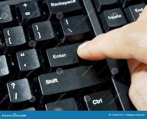 Computer Keyboard Enter Button with Enter Stock Photo - Image of contact, keypad: 123201312