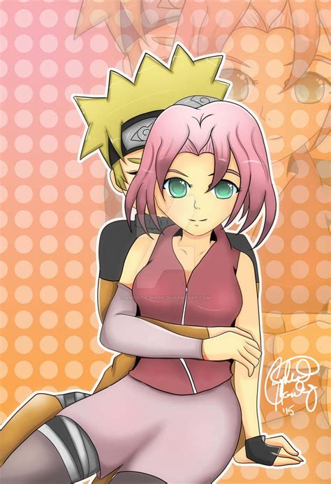 Sakura x Naruto Commission by artisticshape on DeviantArt