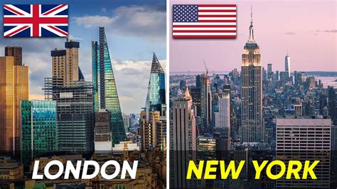 London vs New York City Comparison | United Kingdom vs United States of ...