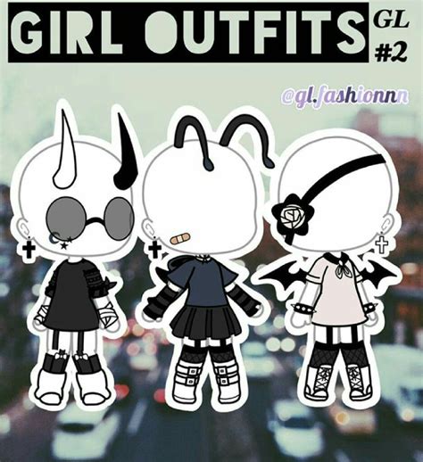 Gacha Life Outfit Ideas For Girls Aesthetic - Hallerenee