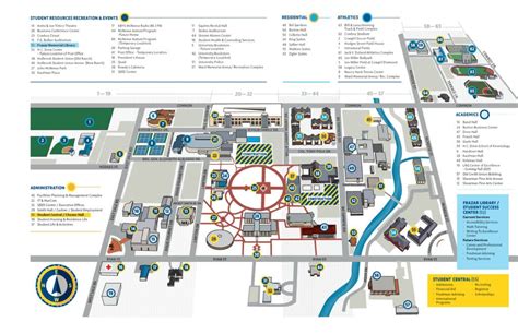 McNeese State University Campus Map | McNeese State University