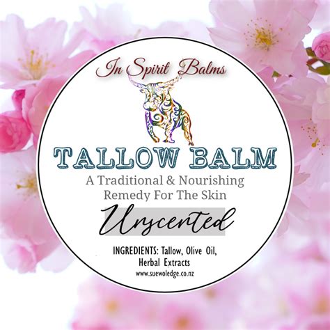 Tallow Balm For Face & Dry Skin - 150ml - Sue Woledge - ConTact CARE ...