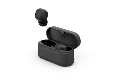 onn. True Wireless Earphones with Charging Case, Black - Walmart.com