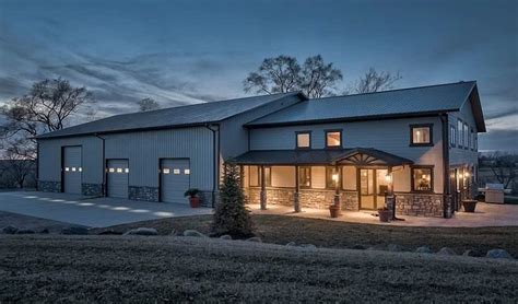 Custom designed Barndominium with over sized shop - #shouse #shedhouse #shophouse #barndominium ...