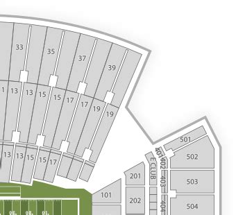 Download Lane Stadium Seating Chart - Full Size PNG Image - PNGkit