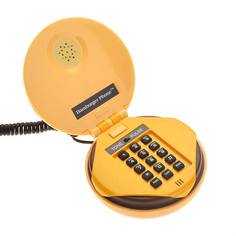 Analog Juno Hamburger Telephone Cheeseburger Burger Home Desktop Corded ...