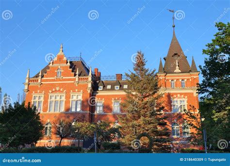 Rybnik city county hall stock image. Image of starostwo - 218640309