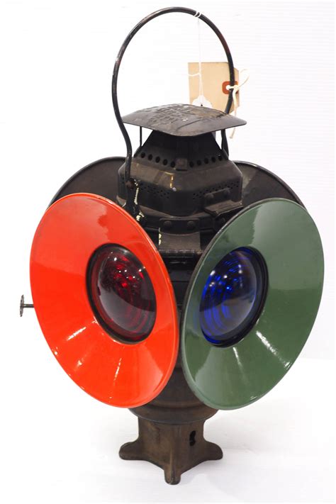 Adlake 4-way Railroad Switch Lantern Auction