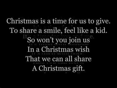 Christmas Wish Lyrics One Voice - YouTube