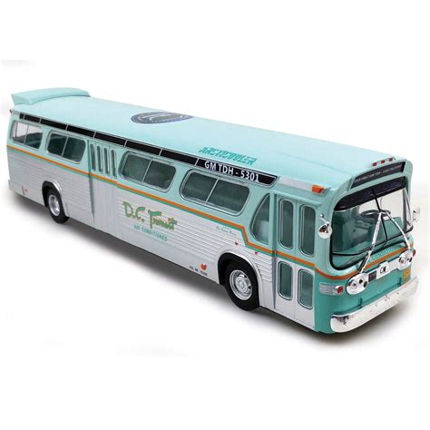 Washington DC GM New Look Fishbowl Bus 1:43 Scale Diecast Model by ...