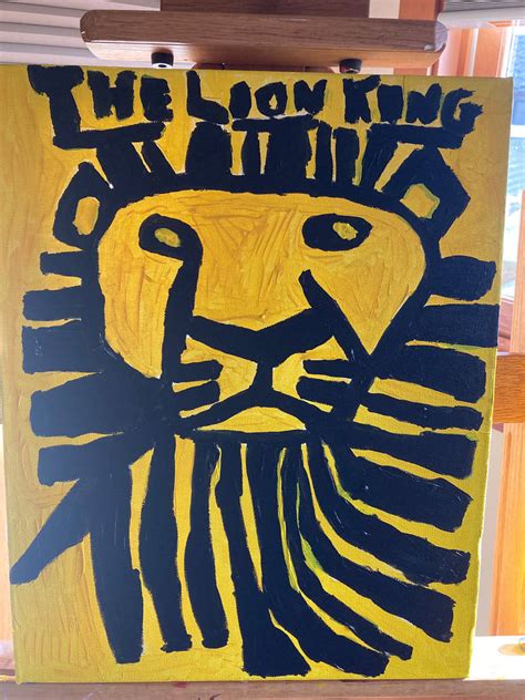 The Lion King Broadway Canvas by jherkert on DeviantArt