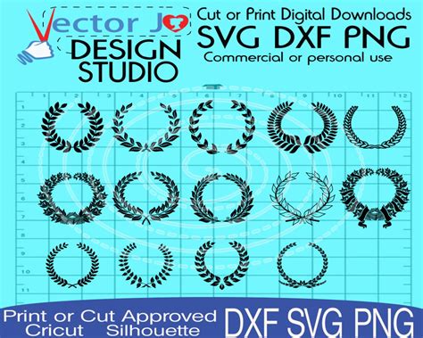 Wreath Svg Bundle Laurel Wreath Svg By Pinoyart Thehu - vrogue.co