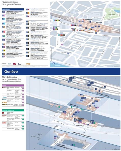 Geneva train station map | Train station map, Station map, Train station