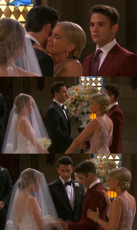 Chad DiMera, Abby Deveraux, Jen Horton, and JJ Deveraux #Chabby #ChabbyWedding | Chad and abby ...