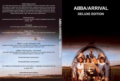 Jaquette DVD de ABBA - Arrival Deluxe Edition - Cinéma Passion