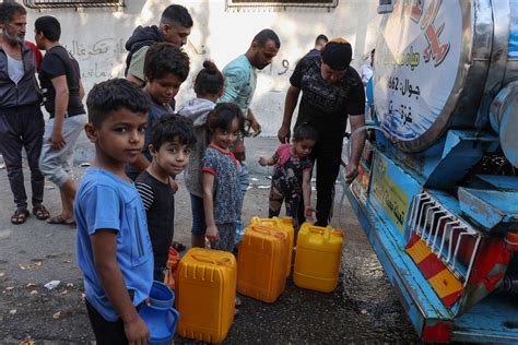 Humanitarian crisis for food insecurity, lack of water supply about to begin in Gaza, experts ...