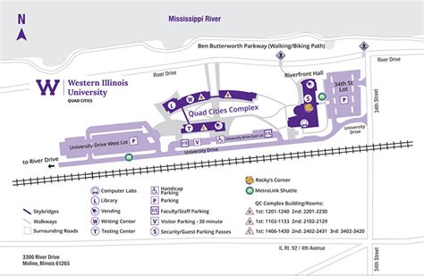 Parking at WIU-Quad Cities - WIU